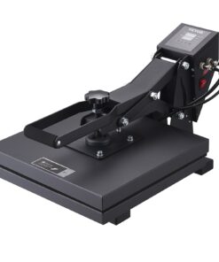 VEVOR 15 x 15 Inch (38 x 38 cm) Heat Press Machine with Digital Control and Teflon Coating for DIY T-Shirt Sublimation and More