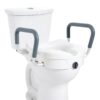 VEVOR Elevated Toilet Seat 5  127 mm Height with Padded Armrests