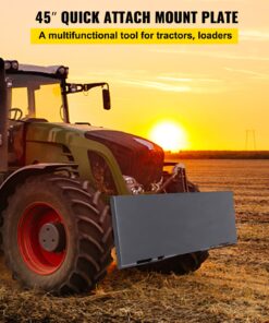 Compatible with Loaders and Tractors up to 114.3 cm (45") Wide