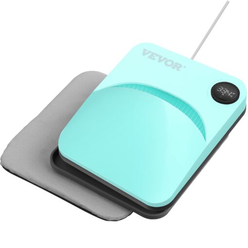 VEVOR Portable Heat Press 30 x 25 cm 12 x 10 in for Sublimation Transfer