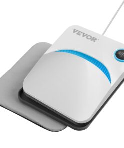 VEVOR Portable Heat Press Machine 30 x 25 cm (12 x 10 in) for DIY Sublimation Transfer on T-shirts and More