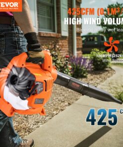 425 CFM (0.72 m³/min) Air Volume