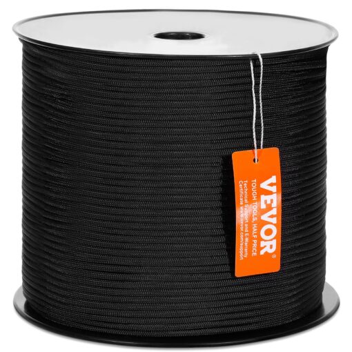 VEVOR Arborist Tree Climbing Braided Nylon Rope with ABS Reel