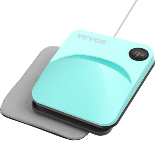VEVOR Portable Heat Press 23 x 23 cm 9 x 9 in for Sublimation and DIY T shirt Printing