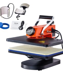 VEVOR 5-in-1 siltuma preses mašīna sublimācijas pārnesei