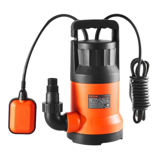 VEVOR Submersible Utility Water Pump 400W