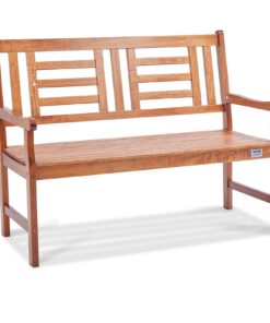 VEVOR 122 cm (48 in) Solid Wood Outdoor Garden Bench
