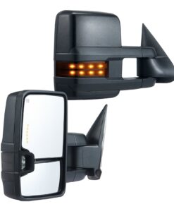 VEVOR Power Heated Tow Mirrors for Chevrolet Silverado (2014-2021) and GMC - Adjustable