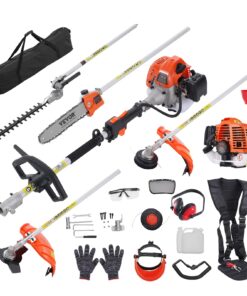 VEVOR 5-in-1 Multi-Functional Gas Hedge Trimmer and Tool Set