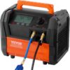VEVOR 1 HP Dual Cylinder Brushless Refrigerant Recovery Machine