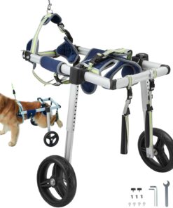 VEVOR Adjustable Dog Wheelchair for Hind Legs