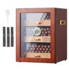 VEVOR 150 Cigar Humidor Cabinet with Spanish Cedar Wood