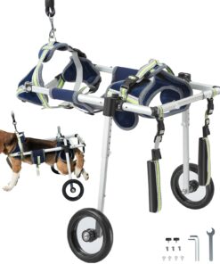 VEVOR Adjustable Dog Wheelchair for Disabled Hind Legs