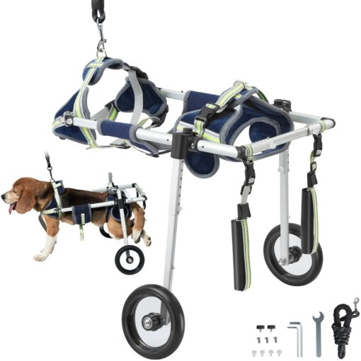 VEVOR Adjustable Dog Wheelchair for Disabled Hind Legs