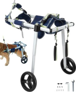 VEVOR Adjustable Dog Wheelchair for Back Legs