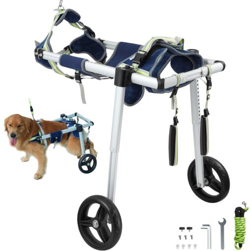 VEVOR Adjustable Dog Wheelchair for Back Legs