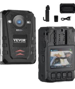 VEVOR 2K Police Body Camera with 64GB Storage