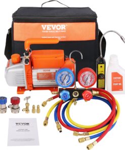 VEVOR 1/4 HP HVAC Vacuum Pump and Manifold Gauge Set