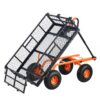 VEVOR Heavy Duty Garden Dump Cart with 400 kg  880 lbs Capacity