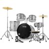 VEVOR 5 Piece Adult Drum Set with 56 cm 22 in Bass Drum