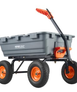 VEVOR Heavy-Duty Garden Dump Cart