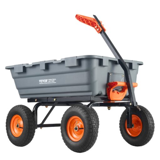 VEVOR Heavy Duty Garden Dump Cart