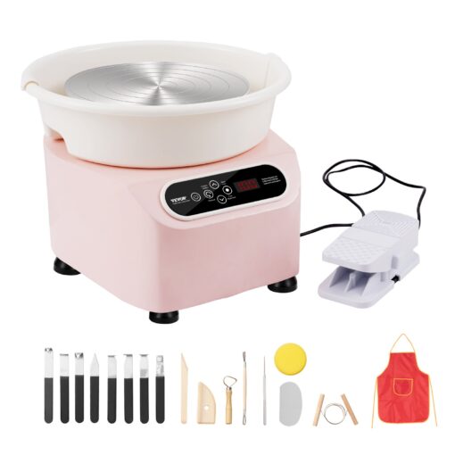 VEVOR 28cm 11in Pottery Wheel with LCD Touch Screen