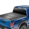 VEVOR Tri Fold Aluminum Tonneau Cover with LED Light for 2009 2024 Ram 1500