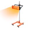 VEVOR 1500W Infrared Paint Curing Lamp with Adjustable Height and 360° Coverage for Auto Body Drying