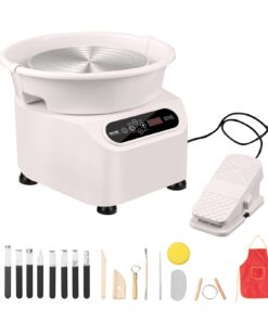 VEVOR 28cm (11in) Pottery Wheel with Advanced Direct-Drive Motor