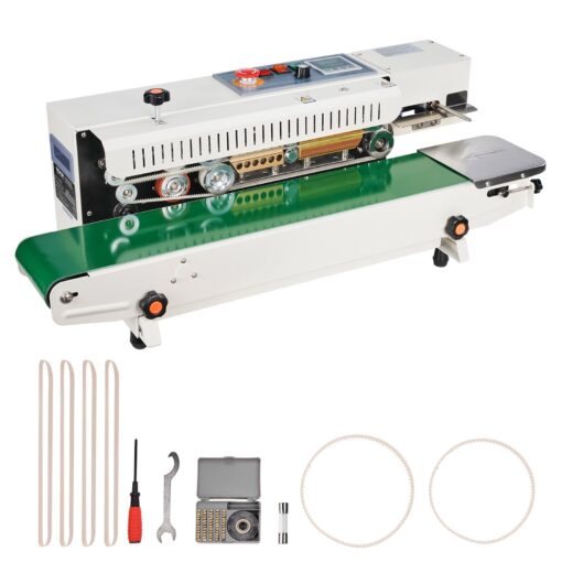 VEVOR Continuous Bag Band Sealing Machine with Inflation