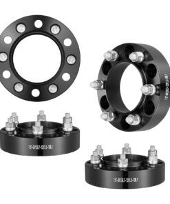 VEVOR 1.5 Inch (38.1mm) 6x5.5 Inch (6x139.7mm) Forged Aluminum Wheel Spacers for Toyota & Lexus