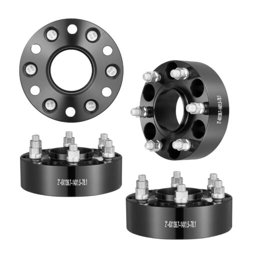 VEVOR 4 PCS 508mm 2 Inch Wheel Spacers Wheel Adapters