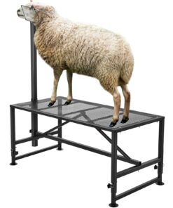 VEVOR Heavy-Duty Goat Trimming Stand 53-84 cm (21-33 in) Adjustable Height