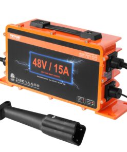 VEVOR 48V 15A Smart Golf Cart Battery Charger for Yamaha G29