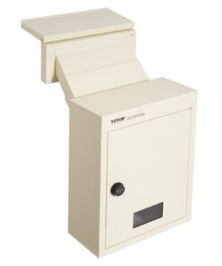 VEVOR Rainproof Through-The-Wall Mailbox with Combination Lock