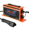 VEVOR 48V 15A Smart Golf Cart Battery Charger for EZGO TXT RXV   Compatible with Lead Acid