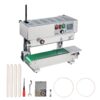 VEVOR Stainless Steel Vertical Band Sealer   Continuous Bag Sealing Machine with 600W Power