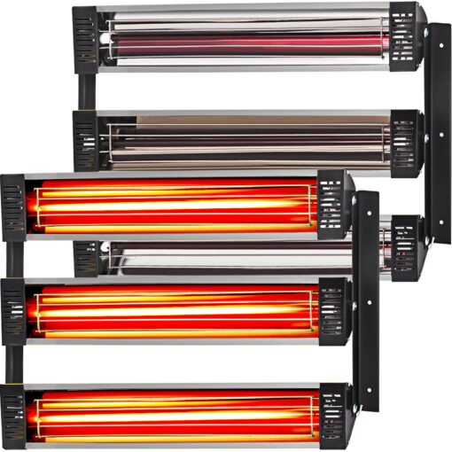 VEVOR Infrared Heating Lamp for Painting Spray Booths