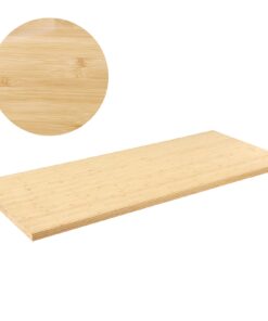 VEVOR Bamboo Desk Table Top 180 cm x 74 cm x 3.8 cm Rectangular