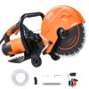 VEVOR 305mm 12 Inch Concrete Saw with 2800W Motor for Wet Cutting   114mm 45 Inch Depth