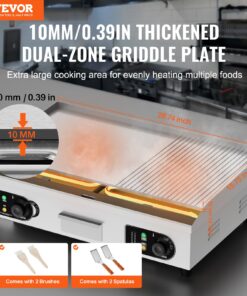 73 x 40 cm (28.74 x 15.75 in) Cooking Surface