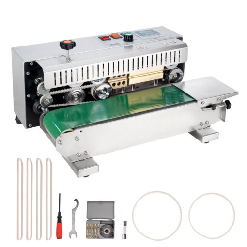 VEVOR Stainless Steel Continuous Band Sealer