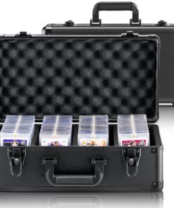 VEVOR High-Capacity Graded Card Storage Box with Key Lock