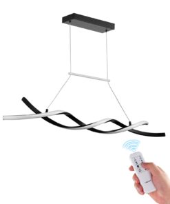 VEVOR Adjustable LED Pendant Light with Remote Control