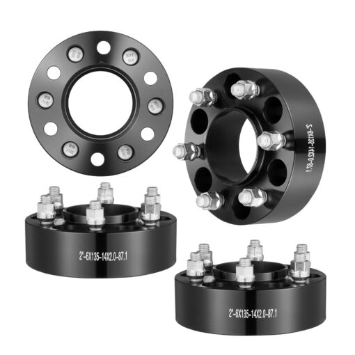VEVOR 2 508mm Wheel Spacers Adapters 6x53 Bolt Pattern for Jeep and Ford