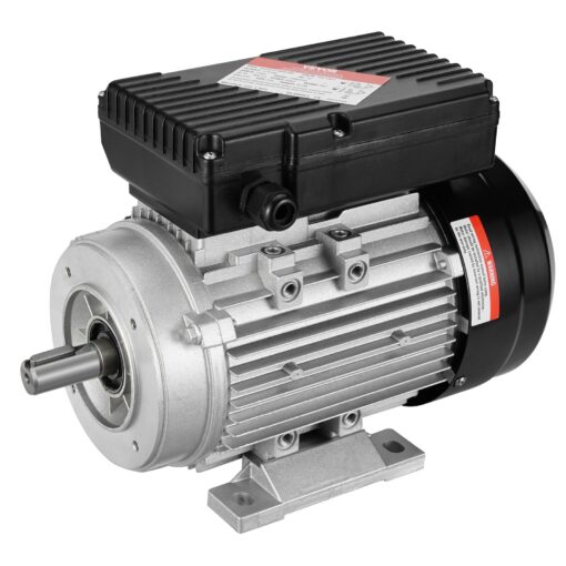 VEVOR 075 kW 1 HP Single Phase Electric Motor