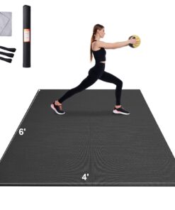 VEVOR Large Non-Slip Exercise Mat for Home Gym