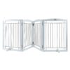 VEVOR Foldable Free Standing Dog Gate