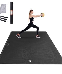 VEVOR Large Non-Slip Exercise Mat for Home Gym